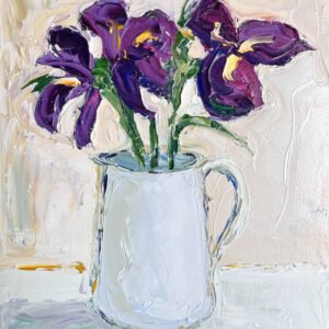 irisesinwhitejug